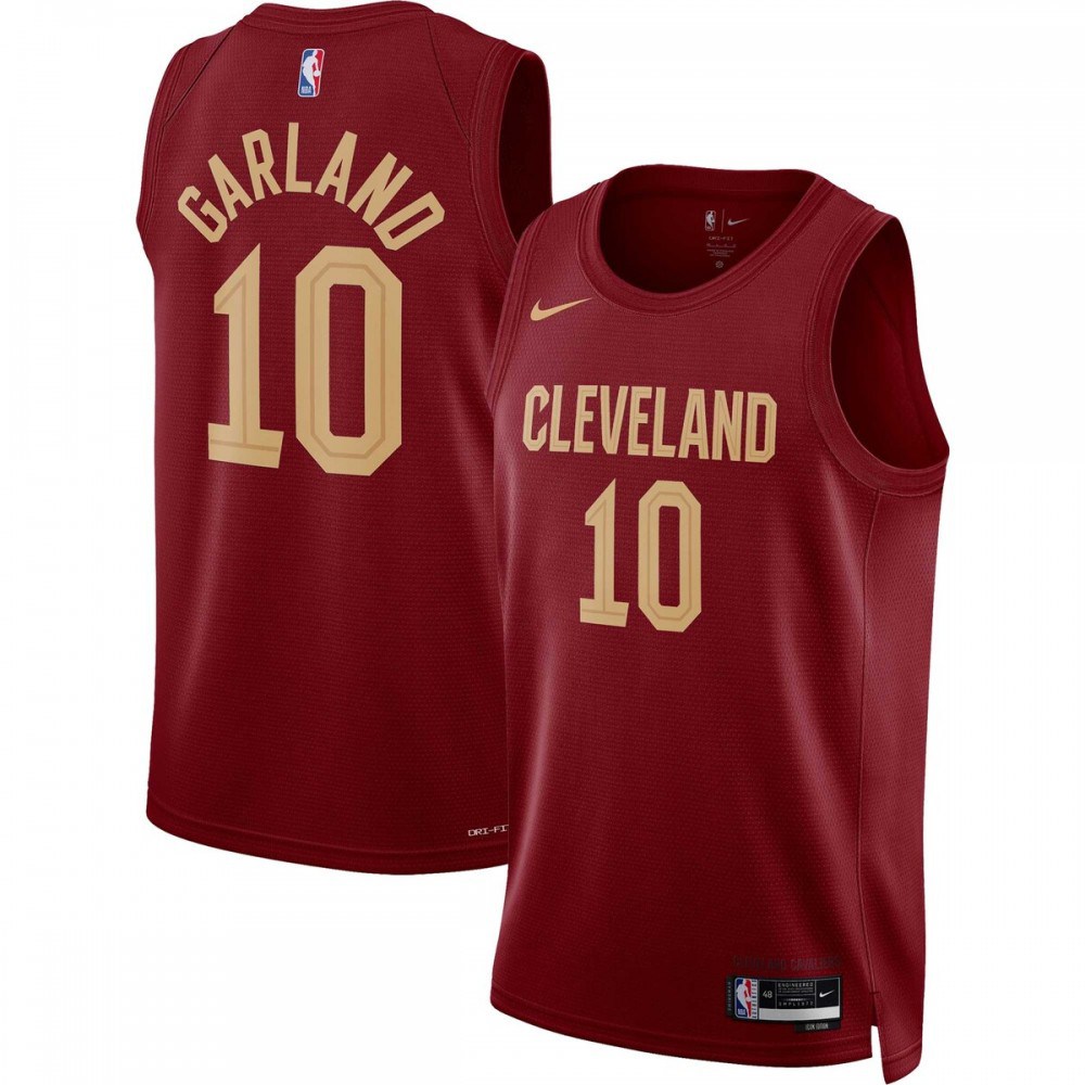Darius Garland Cleveland Cavaliers 2022/23 Swingman Jersey Wine - Icon Edition-Pro Kit Vault | Brand New 26/27 Sports Jerseys